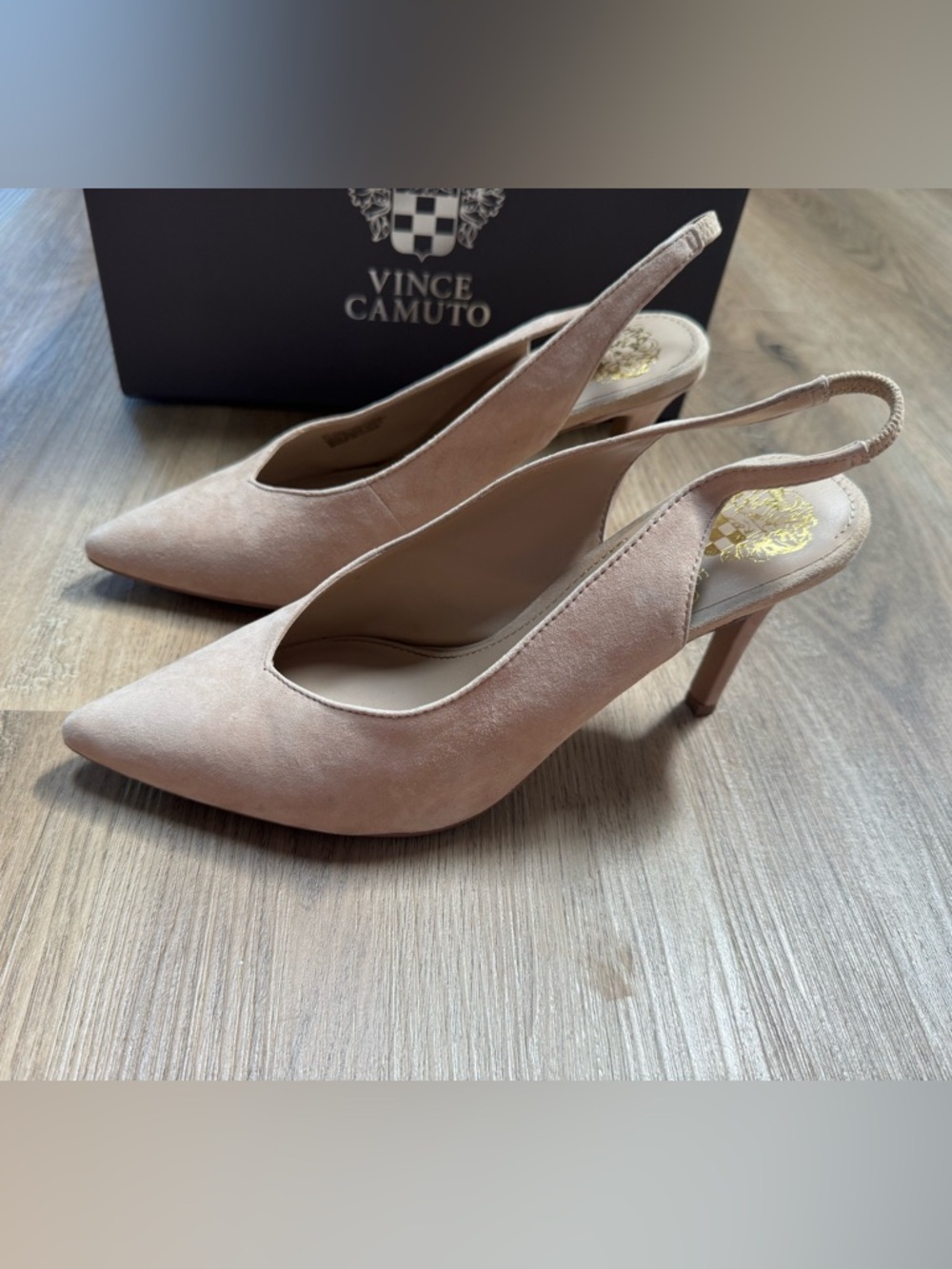 Vince Camuto Beige Heels